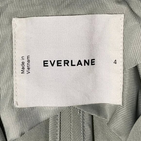 NEW Everlane The Double Breasted Blazer in Buttersmooth Womens 4 Seagrass Green - Picture 7 of 12